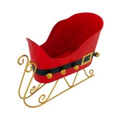 Best reviews of ✔️ 12.75'' Sleigh with Santa Belt Tabletop Décor by Ashland® 🎁
