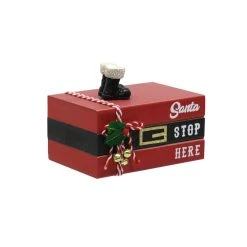 Budget 🤩 6" Santa Stop Here Book Tabletop Decoration by Ashland® 💯 -Ashlandty Shop 10699052 2