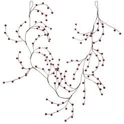 New ⌛ 5ft. Red Berry Coiled Garland by Ashland® 😍 -Ashlandty Shop 10699053 4