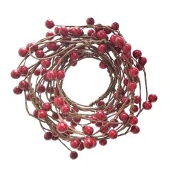 New ⌛ 5ft. Red Berry Coiled Garland by Ashland® 😍 -Ashlandty Shop 10699053 5