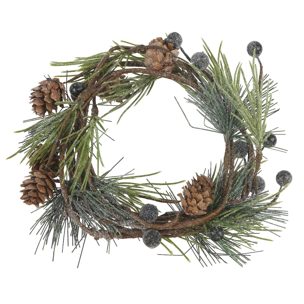 Brand new ✨ 5ft. Pine Needle Pinecone Berry Coiled Garland by Ashland® ✔️ 3 Brand new ✨ 5ft. Pine Needle Pinecone Berry Coiled Garland by Ashland® ✔️