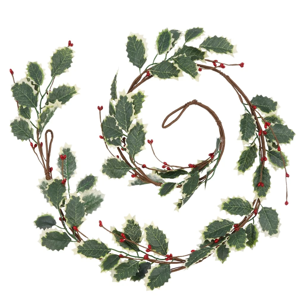 Flash Sale π 5ft. Holly Berry Coiled Garland by Ashland® β€οΈ 3 Flash Sale π 5ft. Holly Berry Coiled Garland by Ashland® β€οΈ