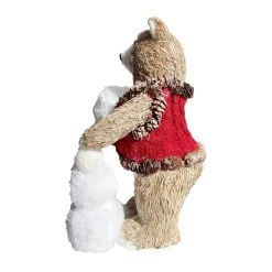 Discount 🎉 9" Standing Bear with Snowballs by Ashland® 🛒 -Ashlandty Shop 10699079 2