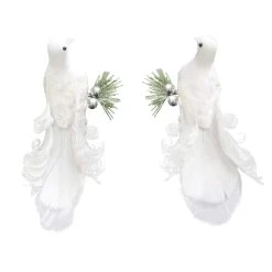 Brand new ✔️ Christmas Dove Accents by Ashland®, 2ct. ⌛