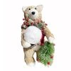 New ✨ 9" Standing Bear Accent with 🔔 Christmas Foliage by Ashland® ❤️ -Ashlandty Shop 10699090 1