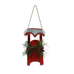 Promo ⌛ Assorted Metal Sled Ornament by Ashland® ⌛ -Ashlandty Shop 10699176 3
