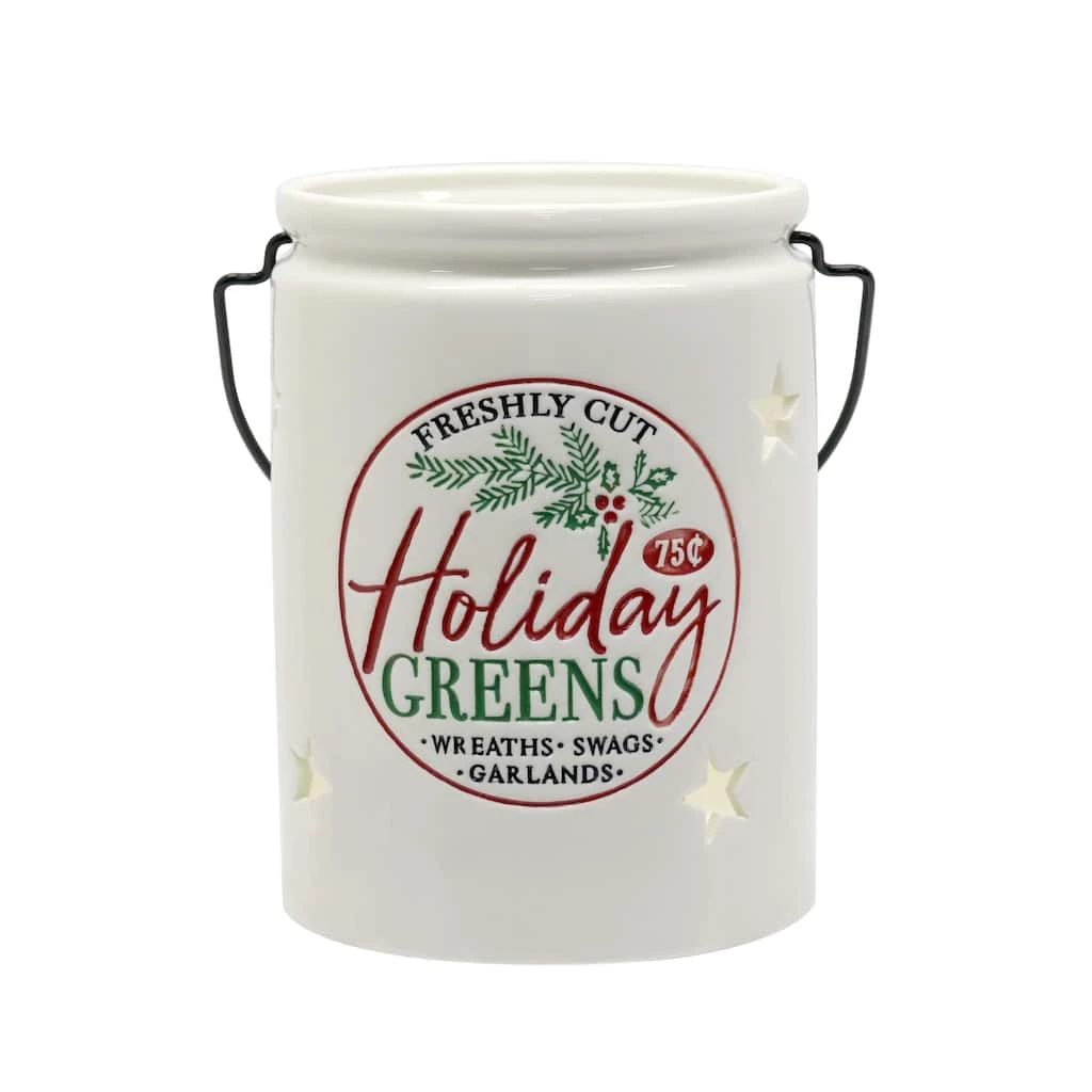 Top 10 ⭐ Assorted ⌛ Christmas Ceramic Tabletop Lantern by Ashland® ⭐ 4 Top 10 ⭐ Assorted ⌛ Christmas Ceramic Tabletop Lantern by Ashland® ⭐ - Image 2