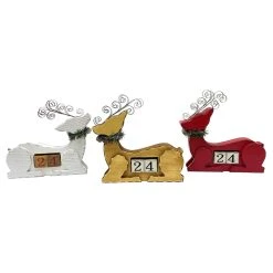 Coupon 🌟 Assorted 11" Christmas Countdown Tabletop Deer by Ashland® ✨
