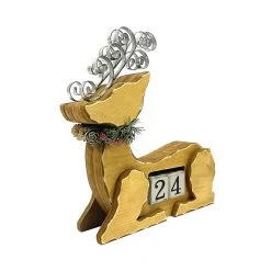 Coupon 🌟 Assorted 11" Christmas Countdown Tabletop Deer by Ashland® ✨ -Ashlandty Shop 10699237 7
