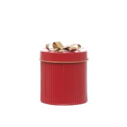 Buy ⭐ 6" Red Metal Gift Box With Bow by Ashland® 💯
