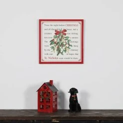Hot Sale ⌛ 10" Red House With Wreath Tabletop Decoration by Ashland® 💯 7 Hot Sale ⌛ 10" Red House With Wreath Tabletop Decoration by Ashland® 💯 -Ashlandty Shop 10699287 3