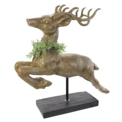 Wholesale ✨ 21" Leaping Stag with Greenery Tabletop Accent by Ashland® ✔️ -Ashlandty Shop 10699289 2