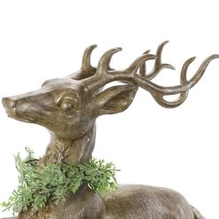 Wholesale ✨ 21" Leaping Stag with Greenery Tabletop Accent by Ashland® ✔️ -Ashlandty Shop 10699289 3