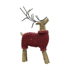 Flash Sale ⭐ Assorted 11.5" Tabletop Deer with Sweater by Ashland® 🔥 -Ashlandty Shop 10699327 2