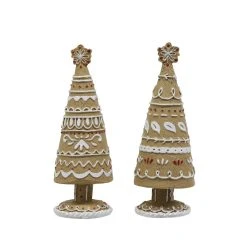 Flash Sale 🔥 Assorted 7.5" Gingerbread Tabletop Christmas Tree by Ashland® 🔔