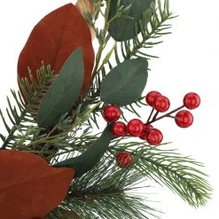 Best deal ⌛ 23" Pine, Berries & Eucalyptus Beaded Wreath by Ashland® 🔥 -Ashlandty Shop 10699350 2