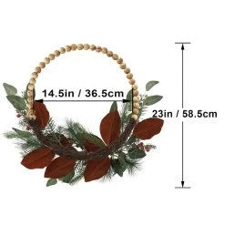 Best deal ⌛ 23" Pine, Berries & Eucalyptus Beaded Wreath by Ashland® 🔥 -Ashlandty Shop 10699350 3