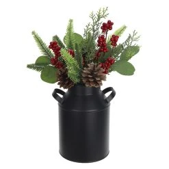 Deals ❤️ 14" Mixed Pine, Pinecone & Berry Arrangement by Ashland® ❤️