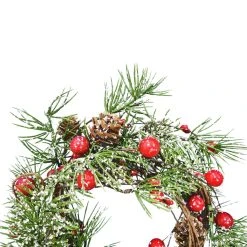 Hot Sale 🔔 5ft. Snowy Pinecone Berry Coiled Garland by Ashland® ⭐ -Ashlandty Shop 10699352 4