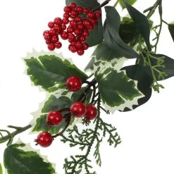 Flash Sale ✔️ 6ft. Holly Leaves Garland by Ashland® 😀 -Ashlandty Shop 10699371 3
