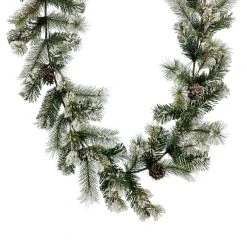 Discount ⭐ 6ft. Flocked Balsam Fir Garland by Ashland® 🛒