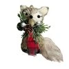 New 👍 4'' Fox with Plaid Scarf ❄ Christmas Ornament by Ashland® 🥰