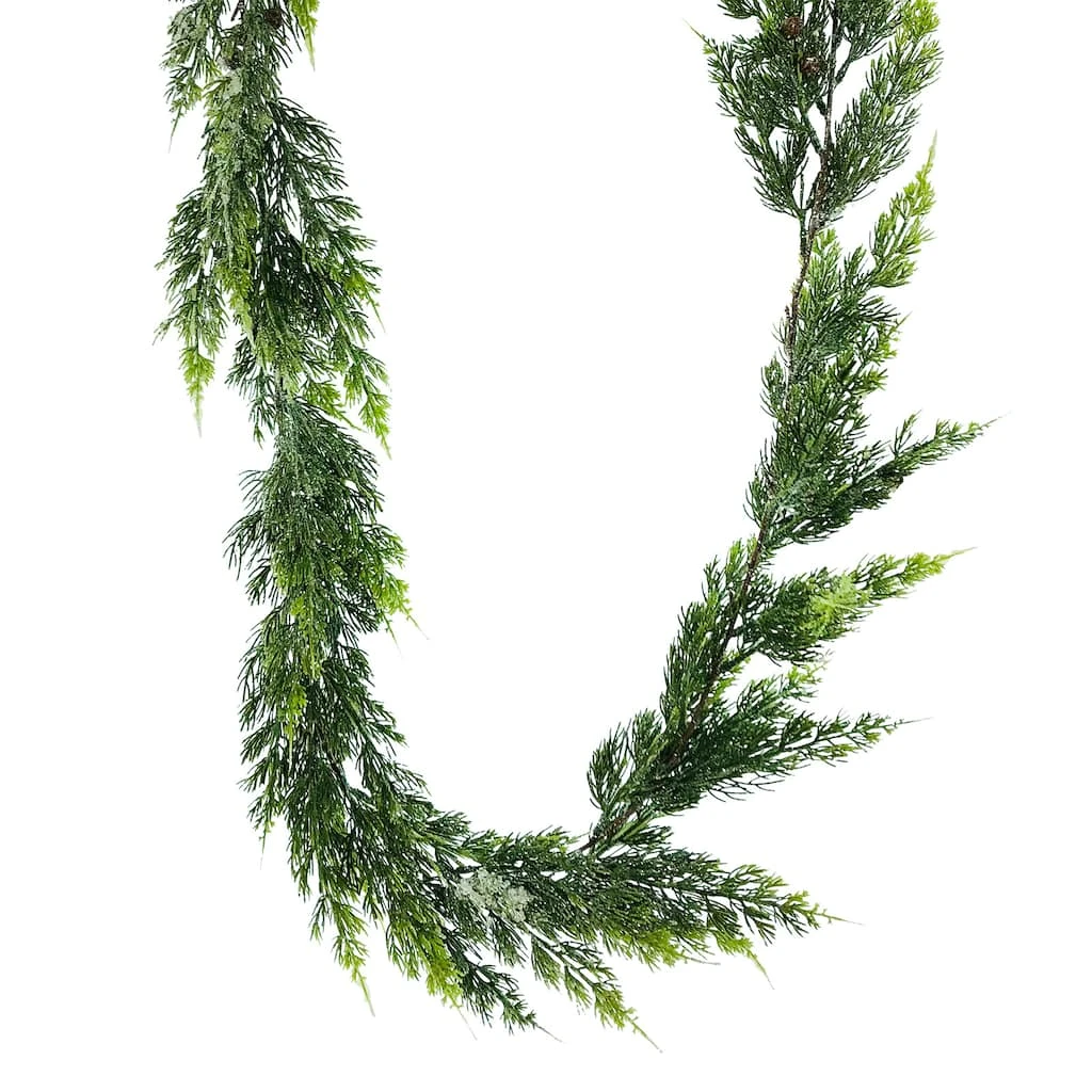 Wholesale ✔️ 6ft. Icy Juniper with Pinecone Garland by Ashland® ✔️ 3 Wholesale ✔️ 6ft. Icy Juniper with Pinecone Garland by Ashland® ✔️