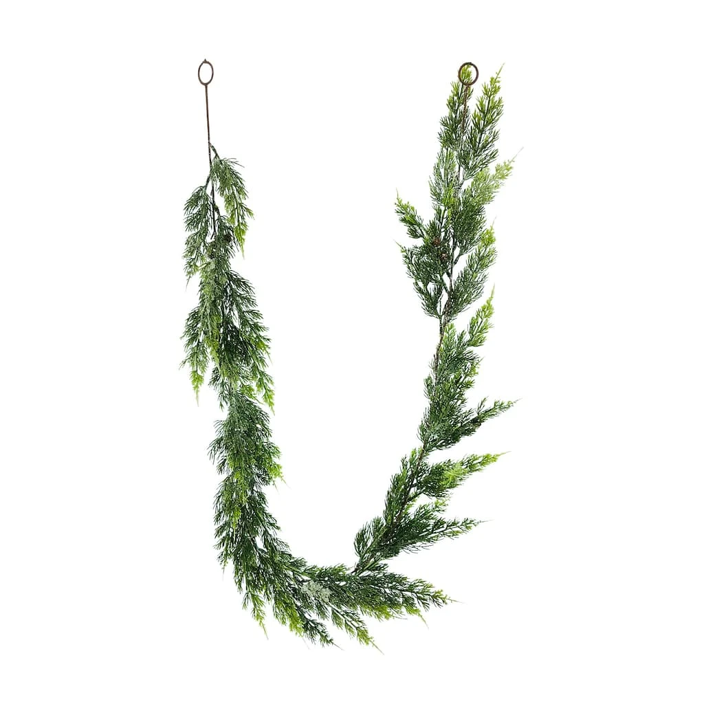 Wholesale ✔️ 6ft. Icy Juniper with Pinecone Garland by Ashland® ✔️ 4 Wholesale ✔️ 6ft. Icy Juniper with Pinecone Garland by Ashland® ✔️ - Image 2