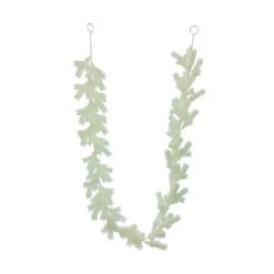 Best Sale 🧨 6ft. White Glitter Pine Garland by Ashland® ⭐ -Ashlandty Shop 10699413 3