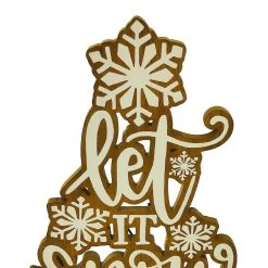 Brand new 🎁 16" Let It Snow Tabletop Sign by Ashland® ✨ -Ashlandty Shop 10699512 2