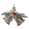 Cheap ⭐ Pine & Berry Silver Bell Wall Accent by Ashland® 🧨 -Ashlandty Shop 10699536 1