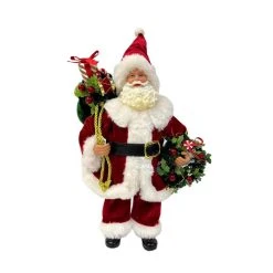 Best deal 🤩 10.5" Santa with Wreath Figure by Ashland® 😉