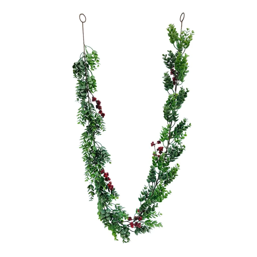 Best reviews of π 6ft. Eucalyptus & Berry Garland by Ashland® π 4 Best reviews of π 6ft. Eucalyptus & Berry Garland by Ashland® π - Image 2