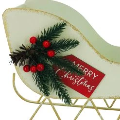 Buy ❤️ 11.6" ❄ Christmas Sleigh Decoration by Ashland® 👏 -Ashlandty Shop 10699721 2