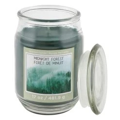 Deals ❤️ Midnight Forest Scented Jar Candle by Ashland® 👏 -Ashlandty Shop 10699741 2
