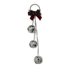 Deals 👍 24" Shiny Silver 3 Bell Door Hanger by Ashland® 👏