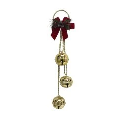 Budget 👍 24" Shiny Gold 3 Bell Door Hanger by Ashland® 🎉