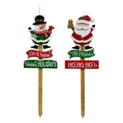 Cheap โ Assorted 37" Santa/Snowman โค๏ธ Christmas Yard Stake by Ashland® ๐
