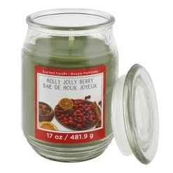 Discount ❤️ Holly Jolly Berry Scented Jar Candle by Ashland® 🛒 -Ashlandty Shop 10699755 2
