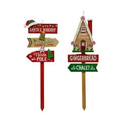 Coupon ๐ฅ Assorted 36" North/Gingerbread Christmas Yard Stake by Ashland® ๐ฅ
