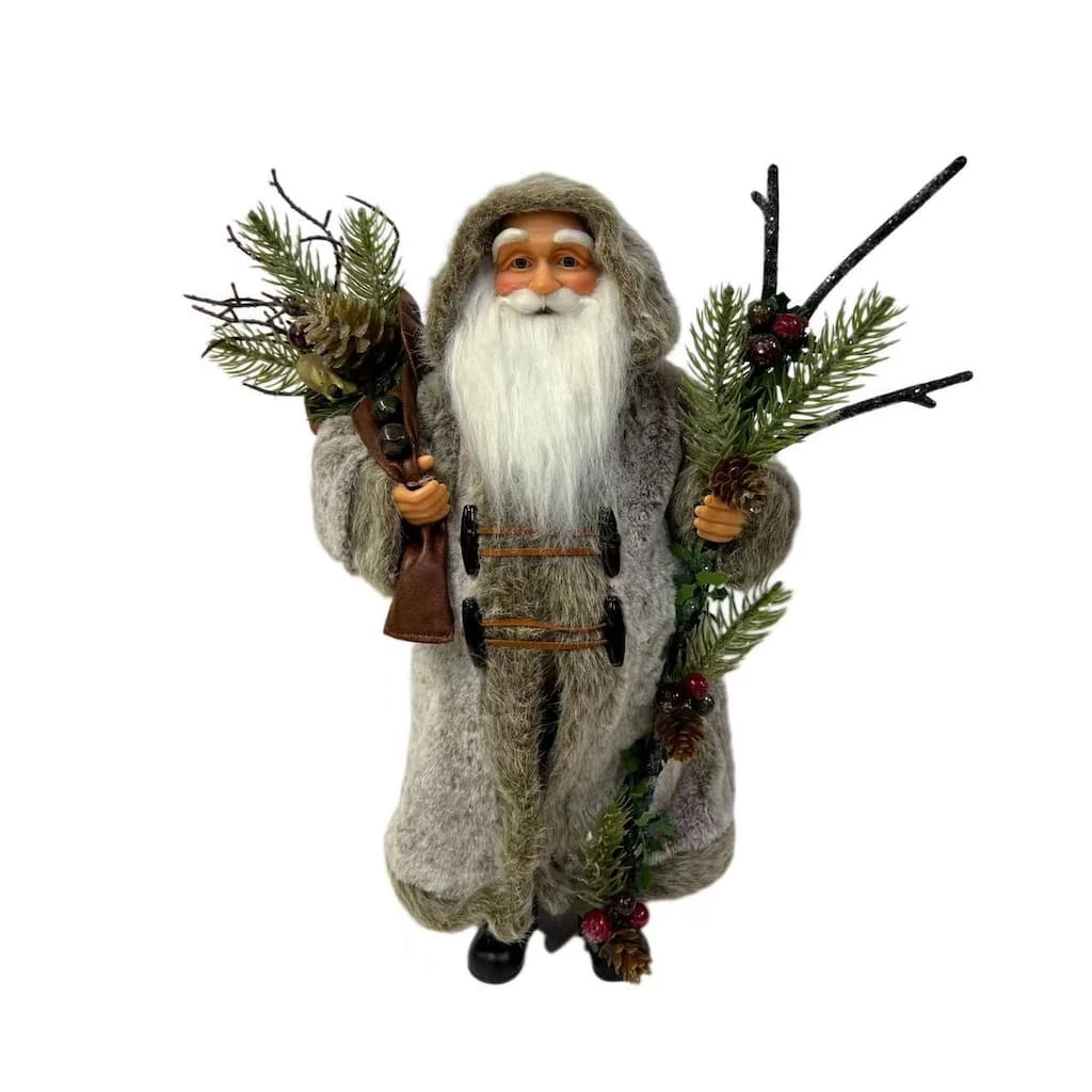 New ๐ 16" Woodland Santa Figurine by Ashland® โค๏ธ 3 New ๐ 16" Woodland Santa Figurine by Ashland® โค๏ธ