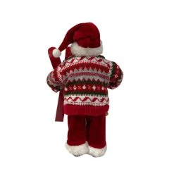 Discount ✔️ 10.5" Skiing Santa Figurine by Ashland® 😍 -Ashlandty Shop 10699780 3