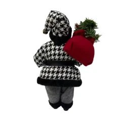 Outlet 💯 10.5" Houndstooth Santa Figurine by Ashland® 🤩 -Ashlandty Shop 10699786 3