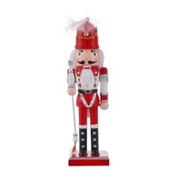 Coupon ❤️ 10" Red Soldier Collectible Nutcracker by Ashland® 🔔