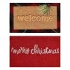 Best Pirce 😉 Assorted Welcome & Merry Christmas Doormat by Ashland® 🎁 -Ashlandty Shop 10699806 1