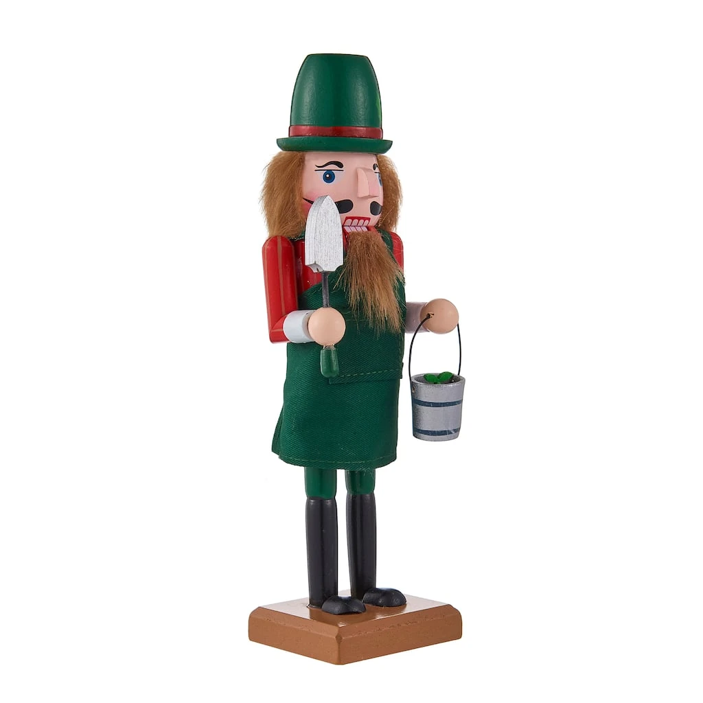 Best deal ⭐ 10" Gardener Collectible Nutcracker by Ashland® ✨ 4 Best deal ⭐ 10" Gardener Collectible Nutcracker by Ashland® ✨ - Image 2