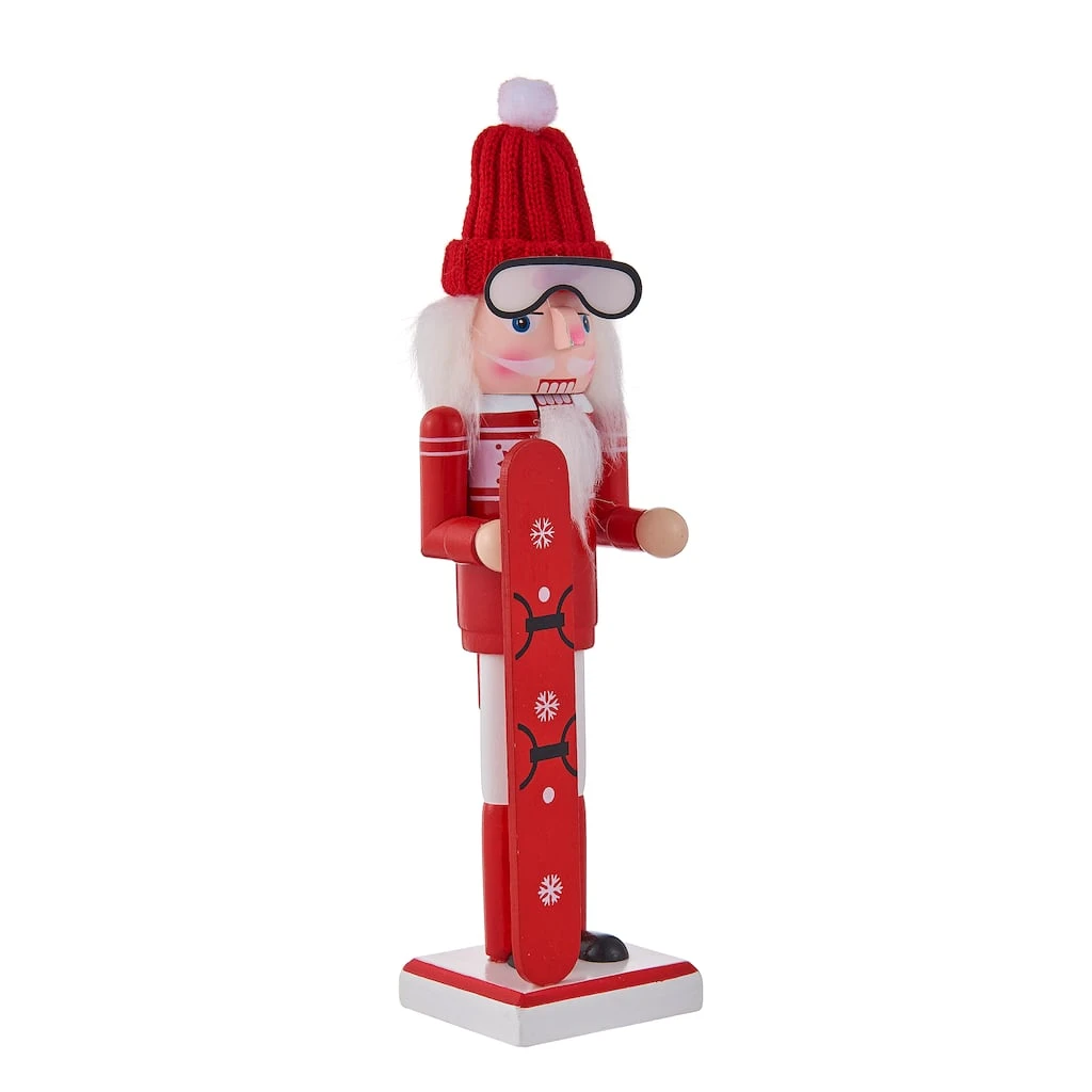 Brand new ๐งจ 10" Skier Collectible Nutcracker by Ashland® ๐ 4 Brand new ๐งจ 10" Skier Collectible Nutcracker by Ashland® ๐ - Image 2