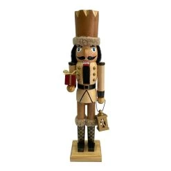 Outlet 🧨 16" Natural Wooden Nutcracker by Ashland® ⭐