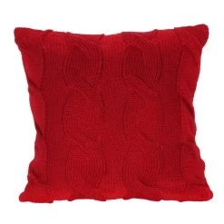 Top 10 ❤️ Red Cable Knit Christmas Accent Pillow by Ashland® ✨