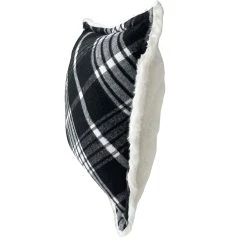 Deals 👍 Black & White Tartan Christmas Accent Pillow by Ashland® 👏 -Ashlandty Shop 10699854 2